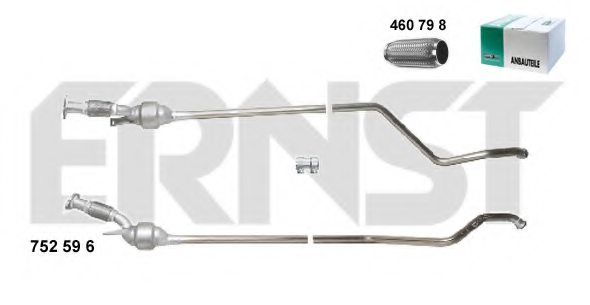 ERNST 752596 Catalytic Converter